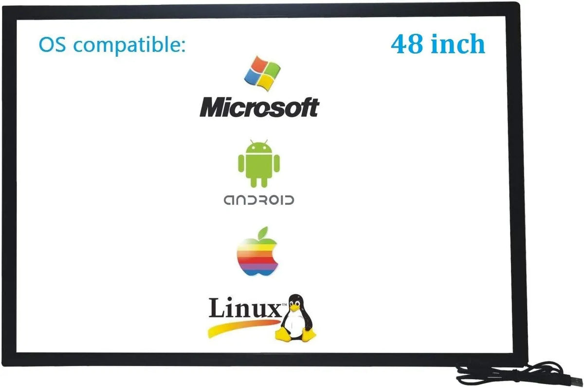 Monitor, digitaal display, infraroodfunctie, 48 Infrarood Touch Screen Frame, IR Touch Screen Overlay, Touch Screen Panel