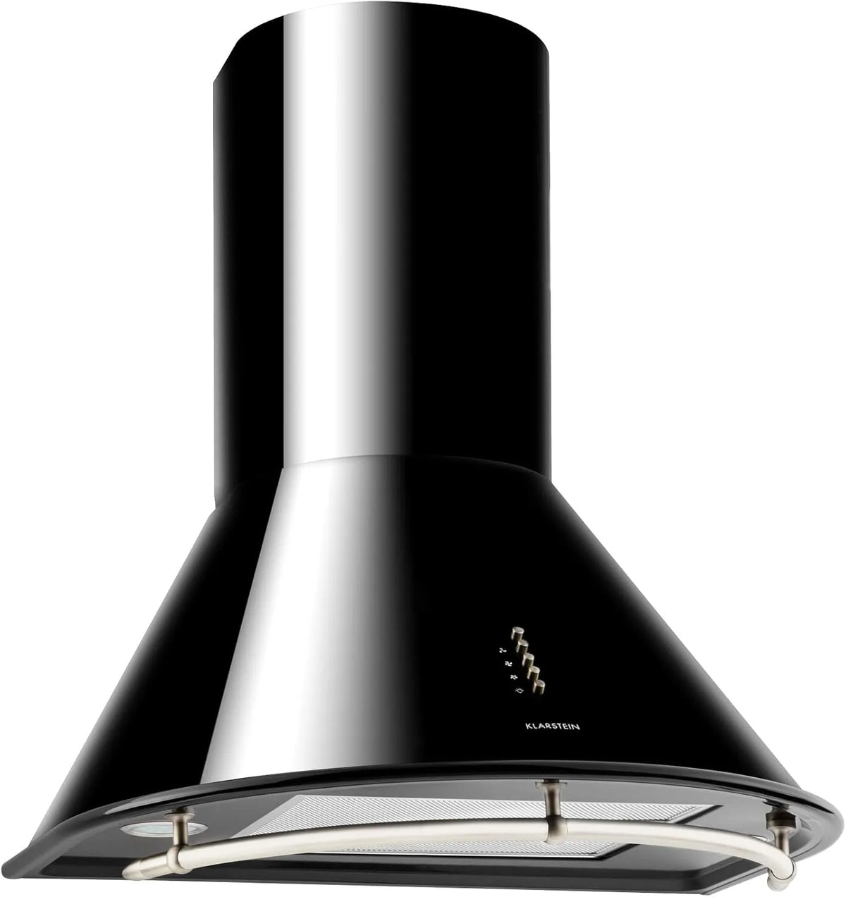 Klarstein afzuigkap, 615 m3/h, 60 cm, Lumio Neo, Energie-efficiëntieklasse A, Afvoer/Recirculatie