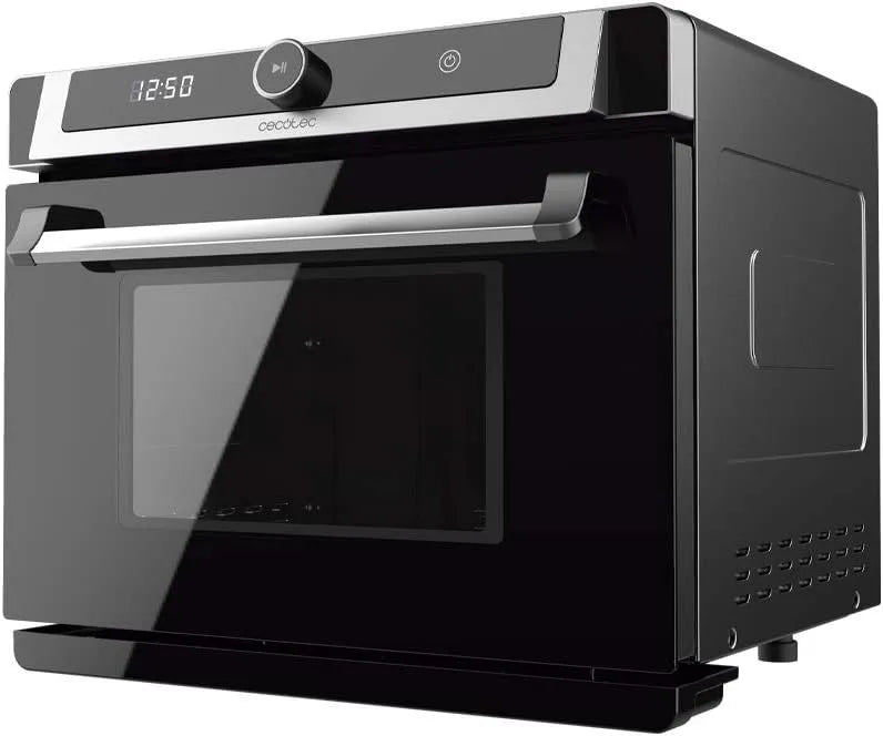 Cecotec elektrische oven, 2400W, stoomfunctie, heteluchtfunctie, Stoomoven Bake&Steam 4000 Combi Gyro. 2400W, Oven 3 in 1: Functie Stoom