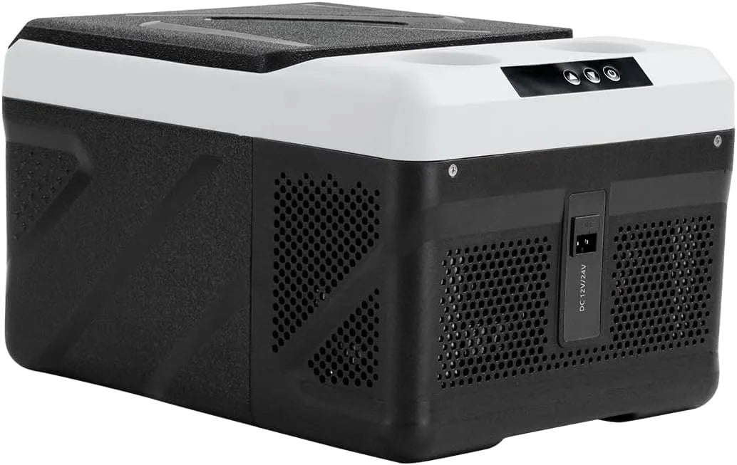 KM9 compressorkoelbox, draagbaar ontwerp, 9 Liter Koelbox, Mini-Koelkast, Elektrische Compressor, Auto-Koelkast