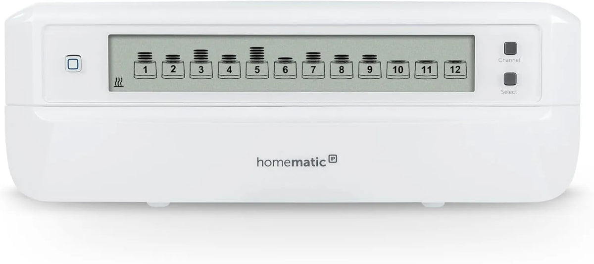 153621A0 thermostaat, Homematic IP Vloerverwarmingsregelaar, slimme vloerverwarmingsregelaaren, bestuurbaar via Homematic IP app