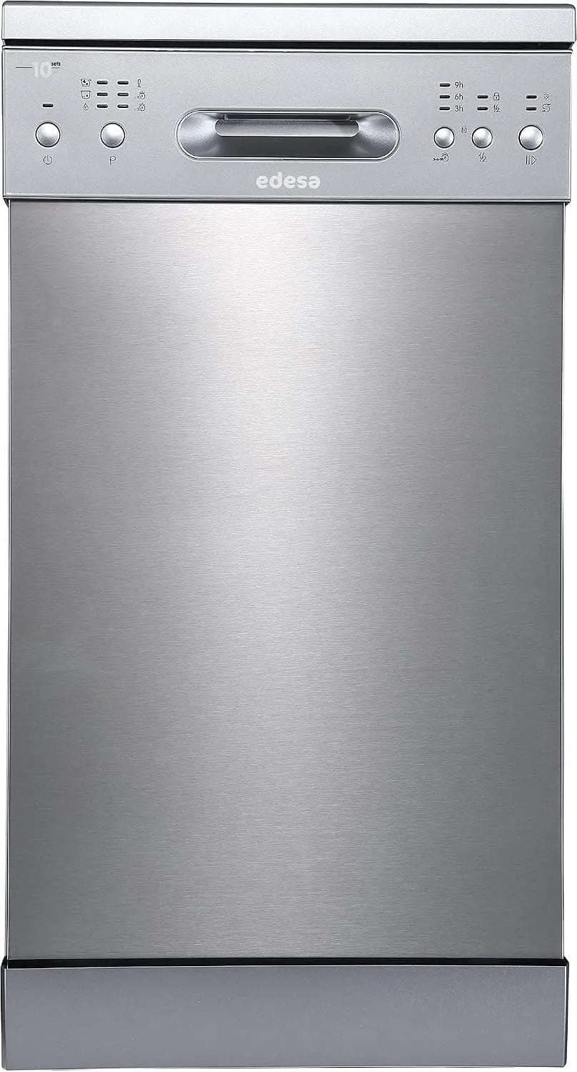 EDW-4610 vaatwasser, 45 cm, zonder installatie, Model X, Energie-efficiëntieklasse E, Roestvrij stalen afwerking