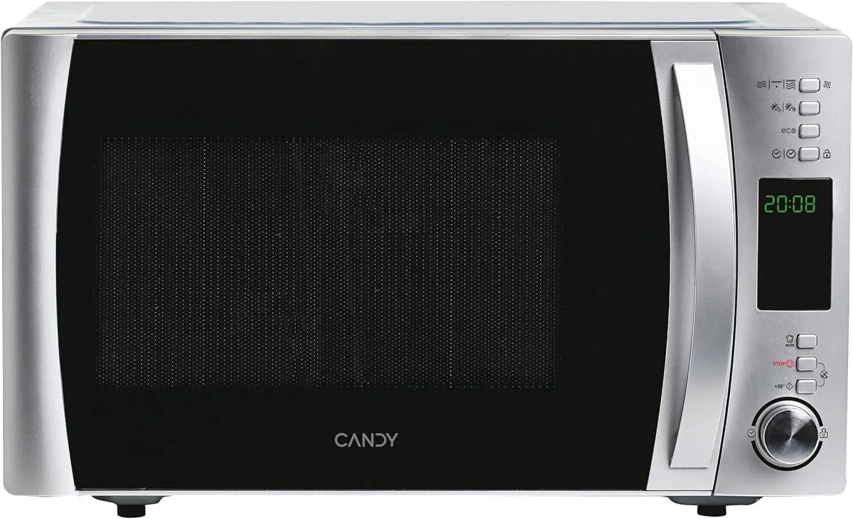 Candy CMXC 25DCS magnetron, 2000 W, 31,5 cm, 5 standen, timer, X-Range, met grill, crunchy-bord, Express Cooking, 40 programma's