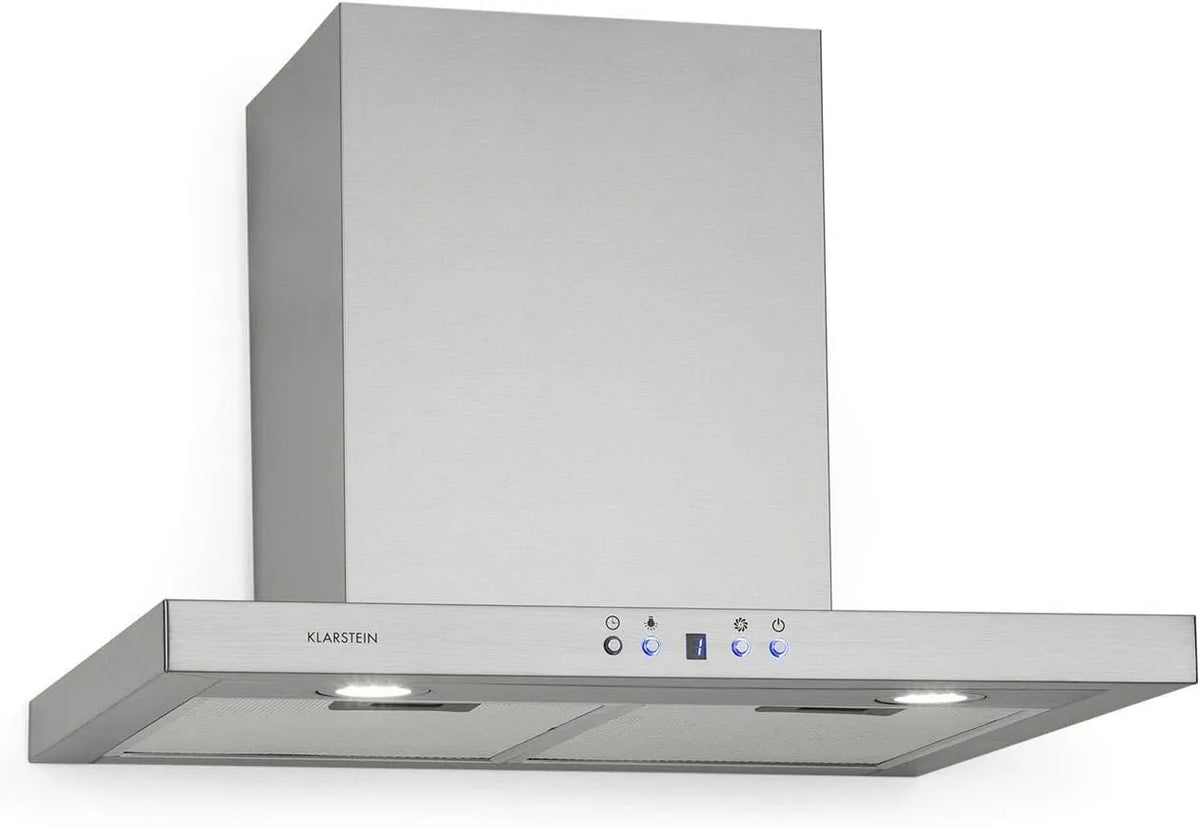 Klarstein afzuigkap, 64 dB, 60 cm, 3 Standen, roestvrijstalen behuizing, Digitaal Display, Limelight
