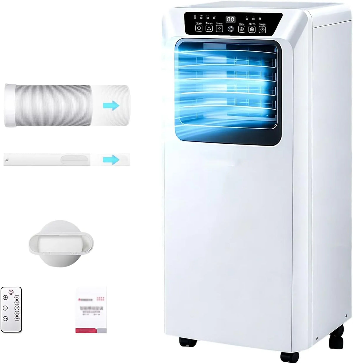 Koelbox, Krachtige Aircooler voor Thuis zonder Installatie, mobiele opslag voor gekoelde inhoud