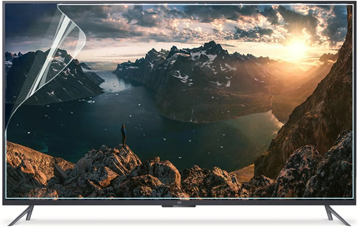 Hisense, 75 inch, 190,5 cm, 32-75 inch anti-verblinding TV Screen Protector Film voor Sharp/Sony/Samsung//LG, Filter Out Blauw Licht