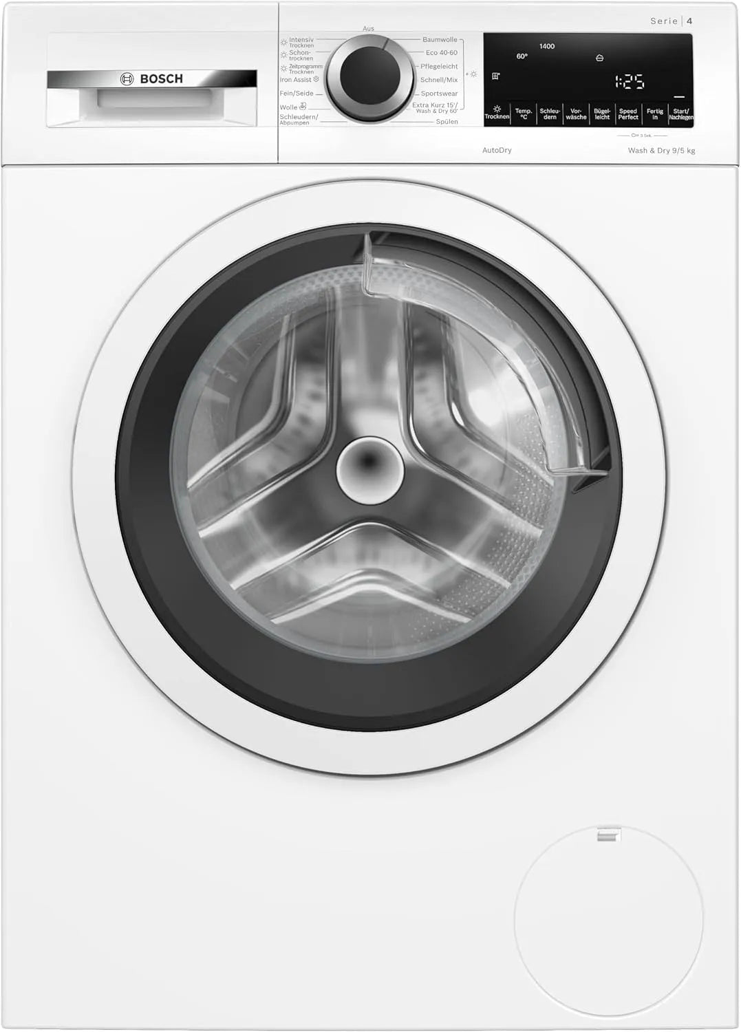 WNA13441 wasmachine, Bosc WaTr Serie 4 B, wasprogramma's met elektronische bediening
