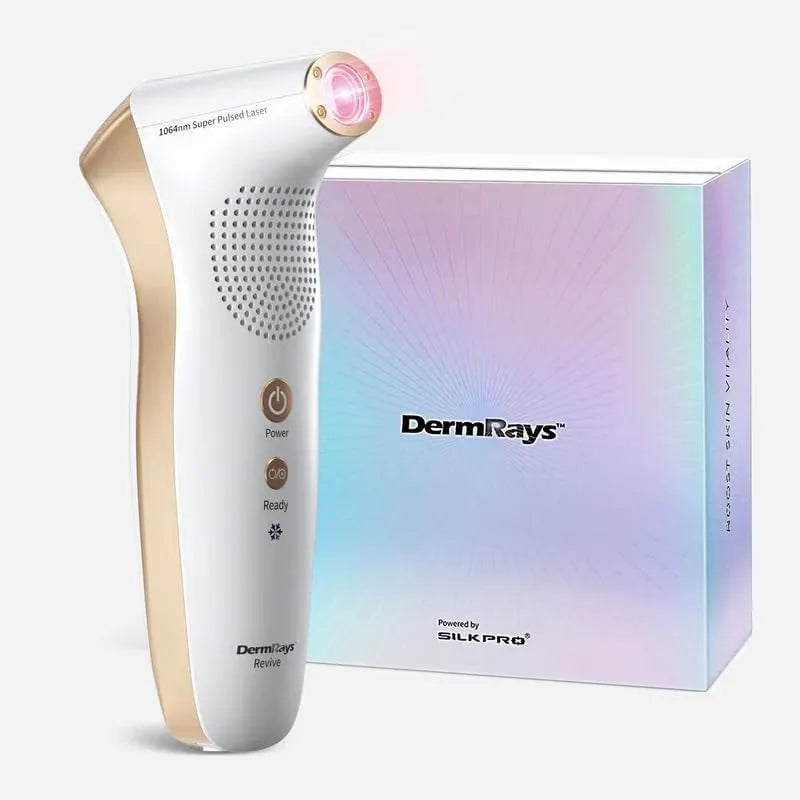 DermRays 1064 nm laser- en schoonheidsapparaat met massagefunctie voor gezichtsverzorging thuis