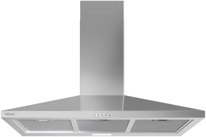 Teka decoratieve piramide-afzuigkap 90 cm met drukschakelaar en 3 snelheden