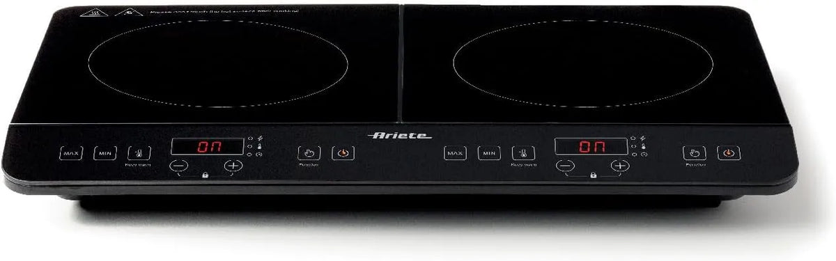 Inductiekookplaat, 2000 W, 1500 W, timer, Ariete 1998 Draagbare dubbele