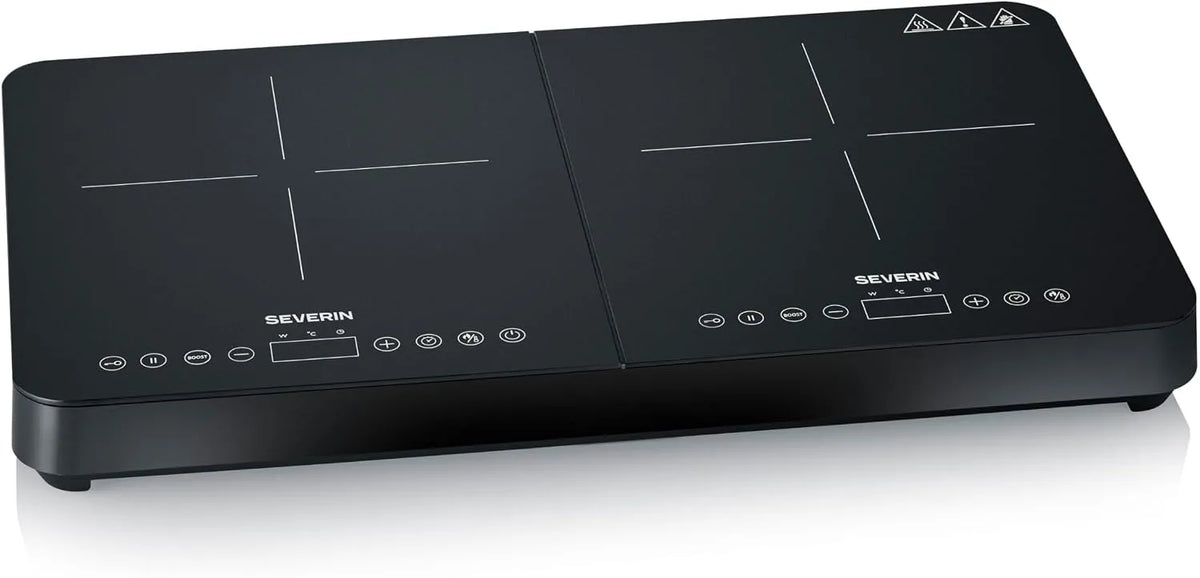 Severin inductiekookplaat, elektronisch geregelde inductiezones