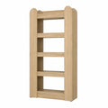 Estantería de Madera de Roble con 4 Niveles 180x80x30 cm