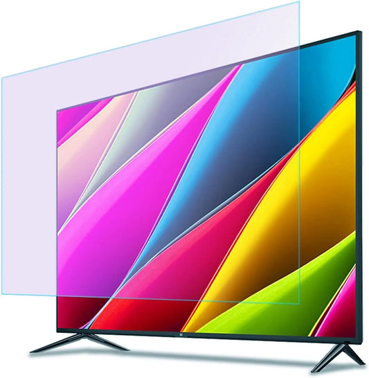 Tv-schermfilter, digitaal display, Anti Glare TV Screen Protector, Anti Blauw Licht Filter voor Tv Screen, Geen Vingerafdrukken, 4K OLED & QLED HDTV