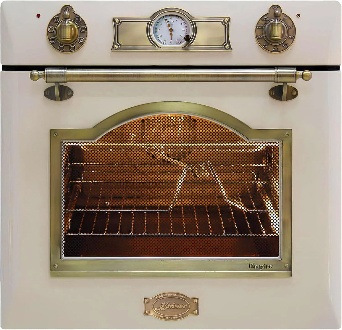 EH6355 elektrische oven, zelfreinigingsfunctie, grill/fornuis met 8 functies