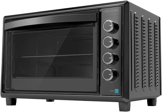 Cecotec, 2200 W, draaispitfunctie, heteluchtfunctie, Convectie tafeloven van 60 liter Bake&Toast 6090 Black Gyro. 2200 W, Temperatuur tot 230o