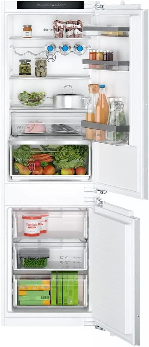 Bosch KIN86VFE0 koel-vriescombinatie, 54 cm, No Frost, No Frost-technologie, Deur-op-deur