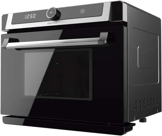 Cecotec elektrische oven, 2400W, stoomfunctie, heteluchtfunctie, Stoomoven Bake&Steam 4000 Combi Gyro. 2400W, Oven 3 in 1: Functie Stoom