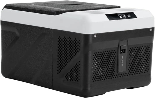 KM9 compressorkoelbox, draagbaar ontwerp, 9 Liter Koelbox, Mini-Koelkast, Elektrische Compressor, Auto-Koelkast
