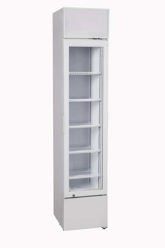 GSC2133 koelkast, 133 L, 200 W, 188 cm, 39 x 47.5 x 188 cm, METRO PROFESSIONAL Smalle dranken, metaal/glas, statische koeling
