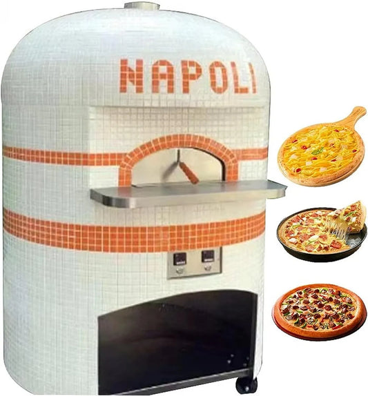 Pizzaoven, Commerciële Houtgestookte Dome Pizza Oven, hoge-temperatuurbereiding voor pizza
