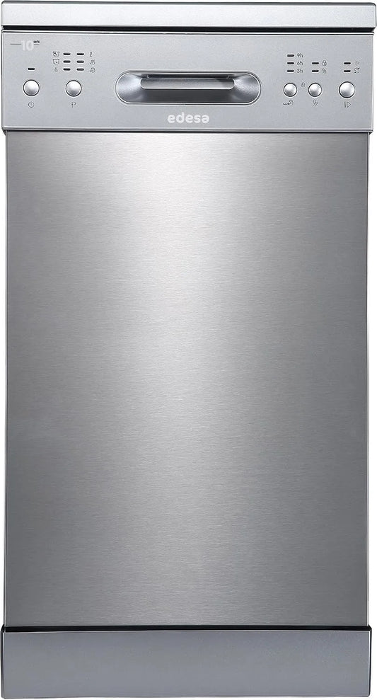 EDW-4610 vaatwasser, 45 cm, zonder installatie, Model X, Energie-efficiëntieklasse E, Roestvrij stalen afwerking