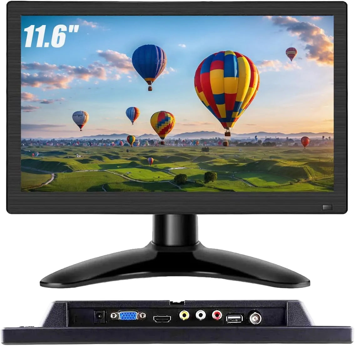 HD 1920 monitor, 11,6 inch, 1080p, beeldscherm voor computer en multimedia