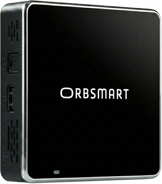 S89L 4GB, Orbsmart DS Player, Android 14 Digital Signage Speler 4K Mini PC voor 24/7 Continu Gebruik, Kiosk & Portret Modus