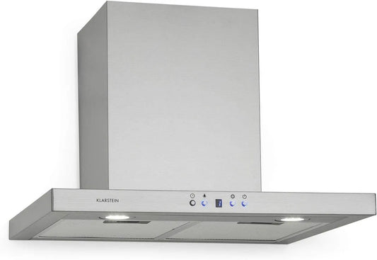 Klarstein afzuigkap, 64 dB, 60 cm, 3 Standen, roestvrijstalen behuizing, Digitaal Display, Limelight
