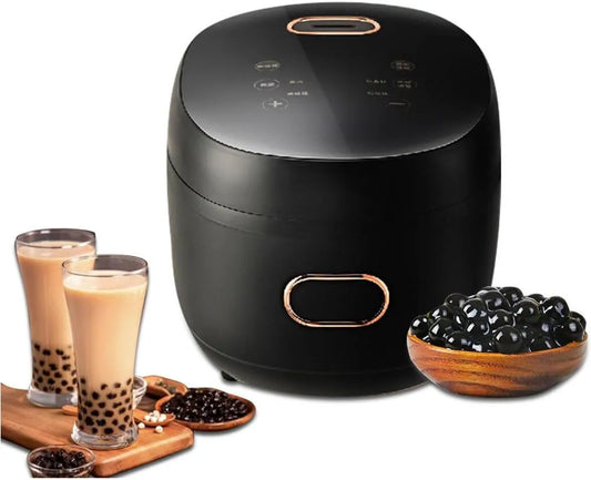 Automatische kookpot, 900 W, automatische werking, commercieel tapioca-fornuis, langdurige warmtebehoud, antiaanbaklaag voor het koken van parels