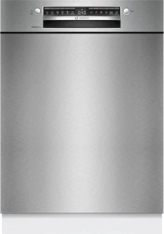 Bosch SMU4EVS08E vaatwasser, 60 cm, automatische werking, stille werking, slimme onderbouw 60 cm, met programmaassistent, bijzonder stil