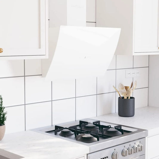 Afzuigkap, 180 W, 60 cm, gehard glas, Tidyard, voor de keuken, van staal en gehard glas