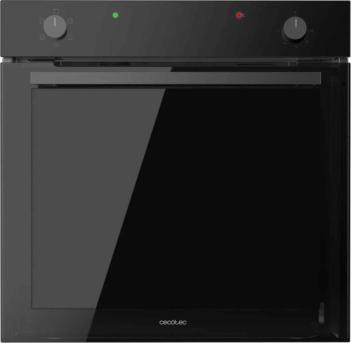 Cecotec C126001 elektrische oven, 2800 W, stoomfunctie, Bolero Hexa Conventionele inbouwoven, Steam EasyClean, koude deur met 2 glazen