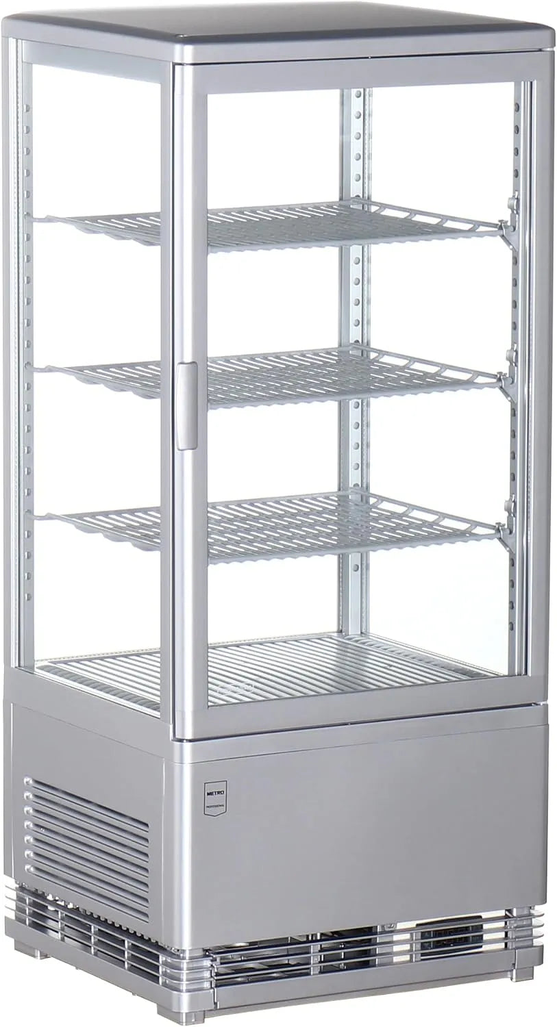 GGC2078SV, 96 cm, 42,8 x 38,6 x 96 cm, METRO PROFESSIONAL Gekoelde vitrine, glas/kunststof
