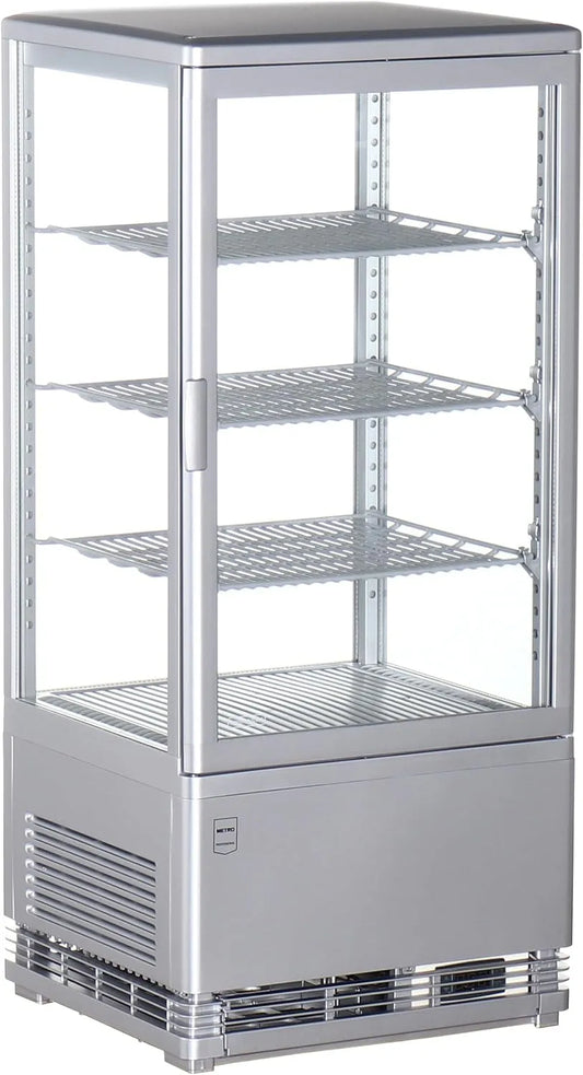 GGC2078SV, 96 cm, 42,8 x 38,6 x 96 cm, METRO PROFESSIONAL Gekoelde vitrine, glas/kunststof