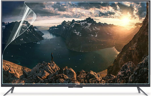Hisense, 75 inch, 190,5 cm, 32-75 inch anti-verblinding TV Screen Protector Film voor Sharp/Sony/Samsung//LG, Filter Out Blauw Licht