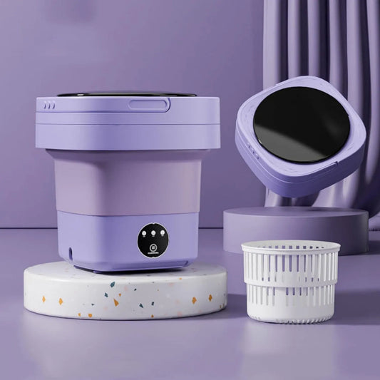 Was-droogcombinatie, Opvouwbare 8L Geïntegreerde wasmachine, kleine studentenslaapzaalwasmachine, draagbare wasmachine