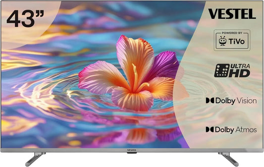 43UT9840 Smart TV, 43 inch, Vestel TiVo, met Dolby Vision HDR en Triple Tuner