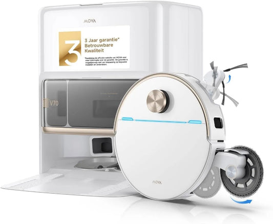Dreame robotstofzuiger, MOVA V70 Ultra Complete, automatische reiniging met navigatie