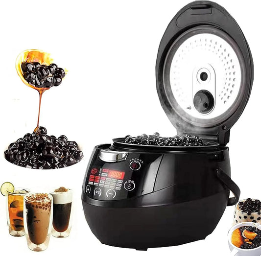 5L automatische Parelpot, touchbediening, automatische werking, Commercieel Fornuis voor Melkthee en Bellenthee, Touchscreen Verrichting