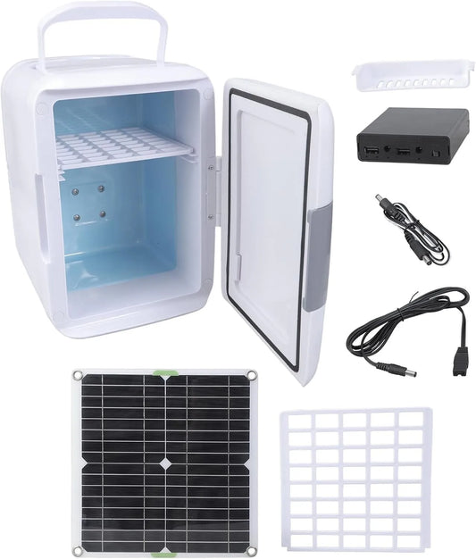 DC18V koelkast, Draagbare Mini-zonnepaneel, 50W op Zonne-energie, Draagbare Vriezer koeler voor Auto
