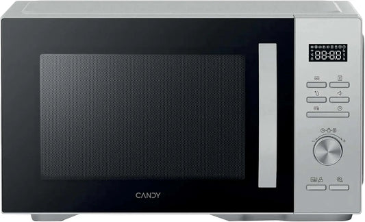 Candy CMGA31W8DLS W-1500 magnetron, 900 W, 31,5 cm, roestvrijstalen behuizing, digitaal display, met grill, opening links, roestvrij staal