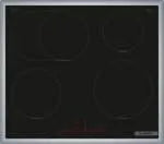 Bosch PIF645HB1E inductiekookplaat, 60 cm, Serie 6 Slimme, rondom frame, kookplaat-gebaseerde kapbediening, sneller koken