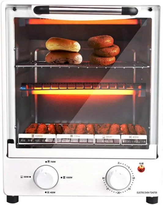 Elektrische oven, timer, bakfuncties met temperatuur- en tijdregeling