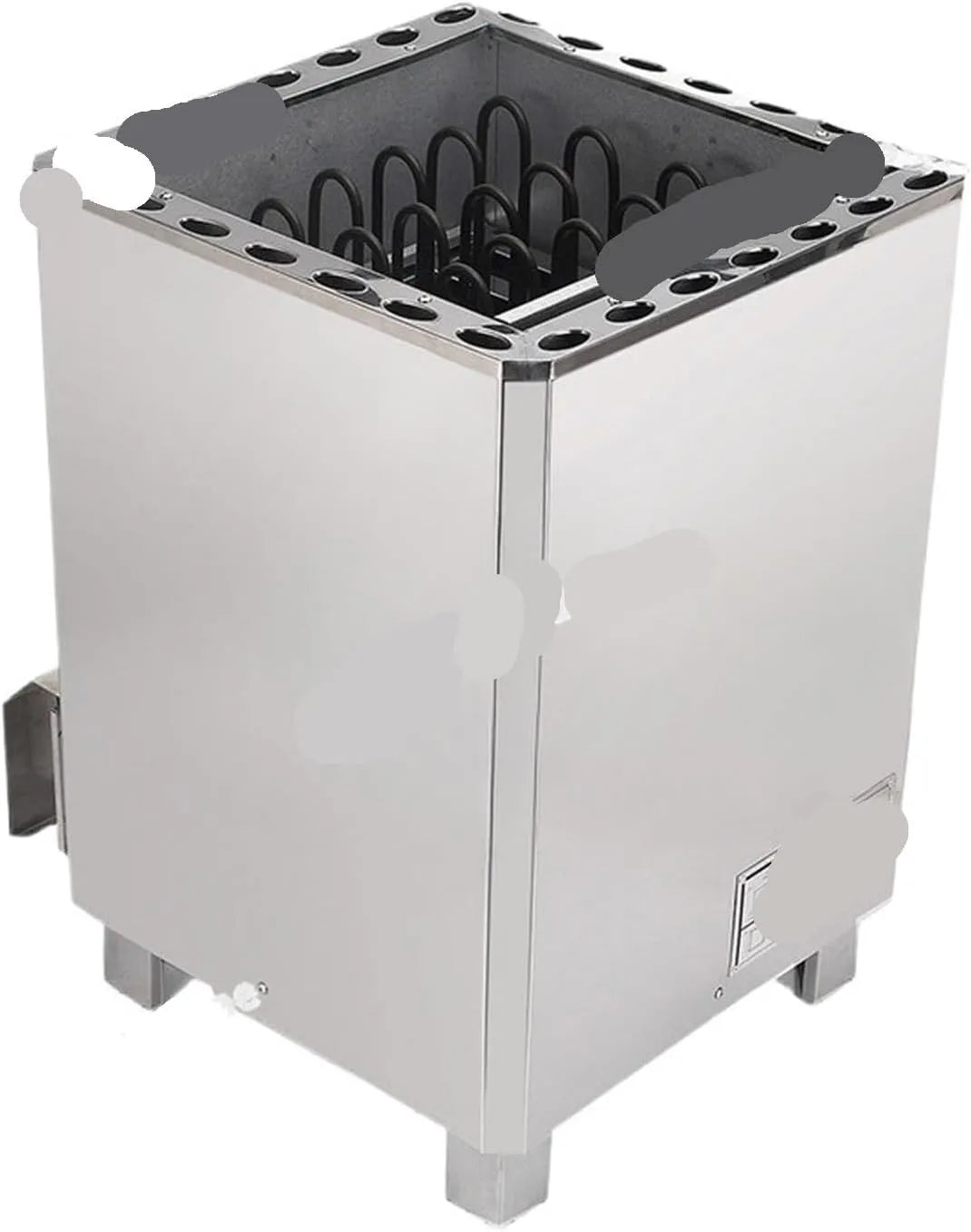 15K elektrische oven, Saunakachel for douche, externe bediening, bakfuncties met temperatuur- en tijdregeling