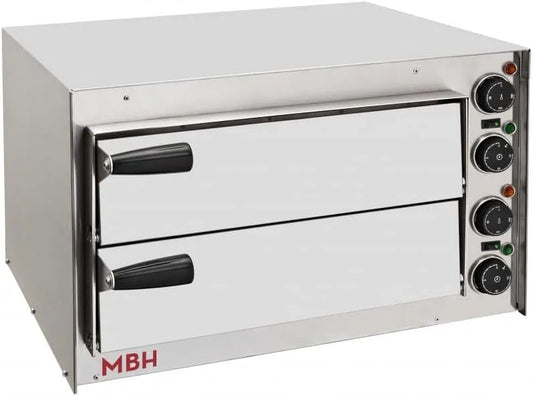 Pizzaoven, MBH Professionele met 2 kamers, industriële elektrische oven
