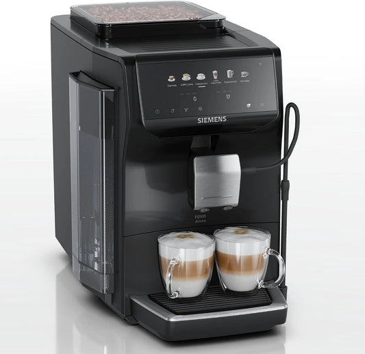 Siemens EQ500 TP551E07 espressomachine, automatische werking, iAroma, volautomatische met geïntegreerde molen, eenvoudige reiniging