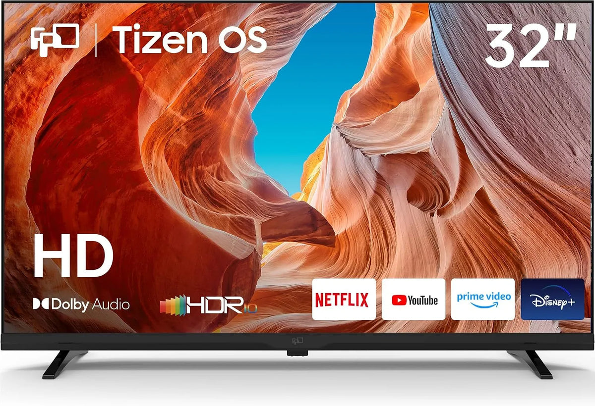 Samsung HDR 10 HD 720P Smart TV, FPD TV Smart 32 Pouces, Téléviseur avec Tizen OS, Compatible avec TV Plus, Dolby Audio, Commande Vocale