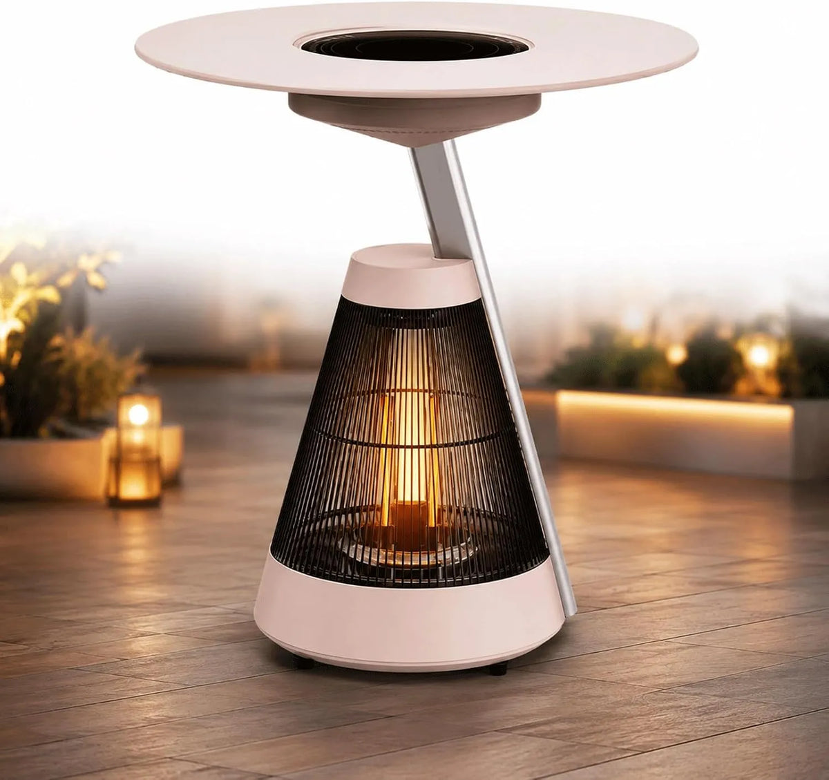 Draagbare keramische elektrische kachel, multifunctionele ruimteverwarmer