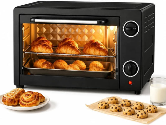 Elektrische oven, 1000 W, Intelligente, bakfuncties met temperatuur- en tijdregeling