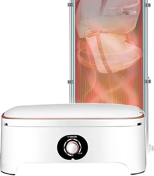 Wasdroger, 900 W, timer, Draagbare elektrische, 900 W mini-warmtepompdrogers, sneldrogende elektrische, 260 liter grote capaciteit, 3 uur slimme timer